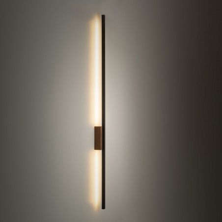NOWOŚĆ 6431FLASH WOOD ORZECH KINKIET 1 LED L Tk Lighting