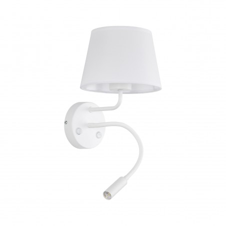 NOWOŚĆ 10080MAJA WHITE KINKIET 2 E27 + G9 Tk Lighting
