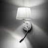 NOWOŚĆ 10080MAJA WHITE KINKIET 2 E27 + G9 Tk Lighting