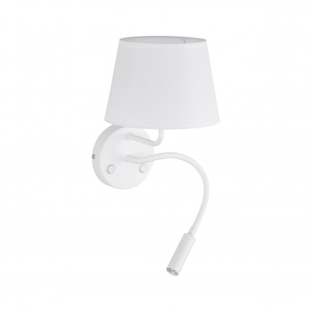 NOWOŚĆ 10080MAJA WHITE KINKIET 2 E27 + G9 Tk Lighting
