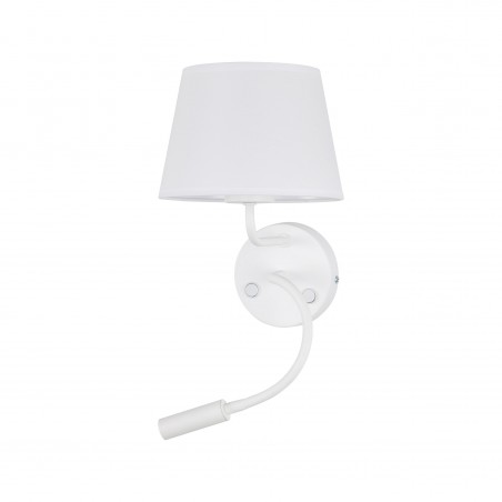 NOWOŚĆ 10080MAJA WHITE KINKIET 2 E27 + G9 Tk Lighting