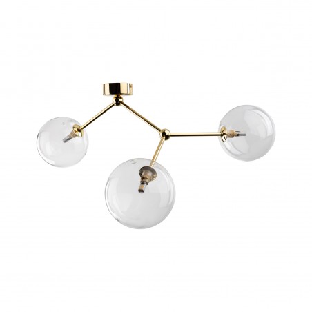 NOWOŚĆ 10069FAIRY GOLD LAMPA SUFITOWA 3  Tk Lighting