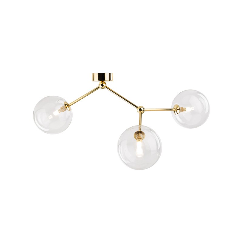 NOWOŚĆ 10069FAIRY GOLD LAMPA SUFITOWA 3  Tk Lighting
