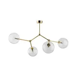 NOWOŚĆ 10070FAIRY GOLD LAMPA SUFITOWA 4 Tk Lighting