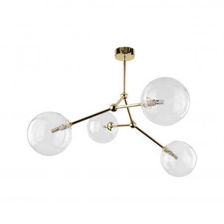 NOWOŚĆ 10070FAIRY GOLD LAMPA SUFITOWA 4 Tk Lighting