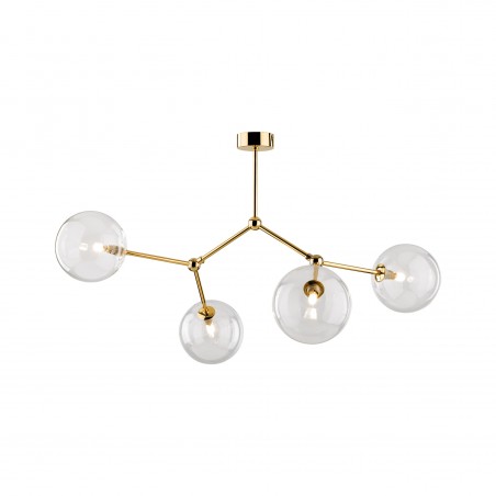 NOWOŚĆ 10070FAIRY GOLD LAMPA SUFITOWA 4 Tk Lighting