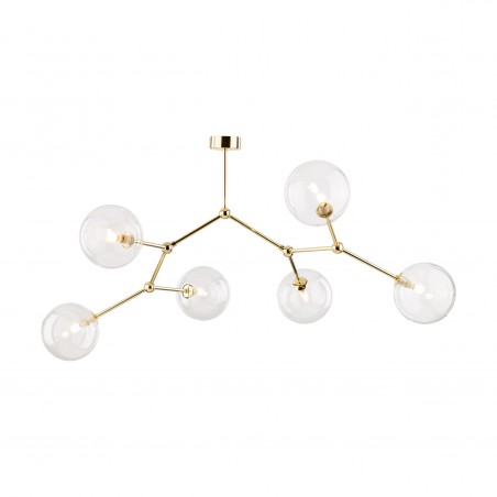NOWOŚĆ 10071FAIRY GOLD LAMPA SUFITOWA 6 Tk Lighting