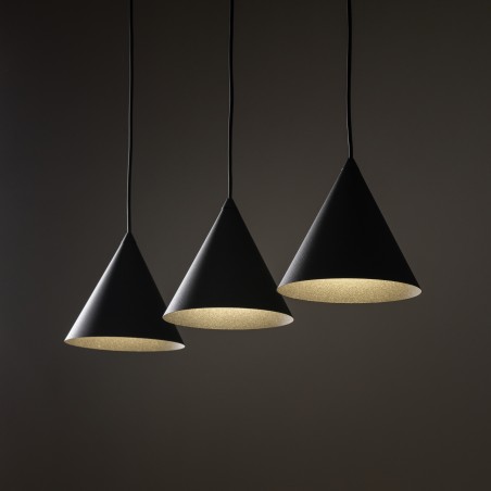 NOWOŚĆ 10068CONO BLACK LAMPA WISZĄCA S 3 LISTWA Tk Lighting