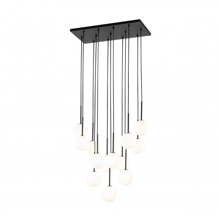 NOWOŚĆ 10079MARTIN BLACK WHITE LAMPA WISZACA 13 Tk Lighting