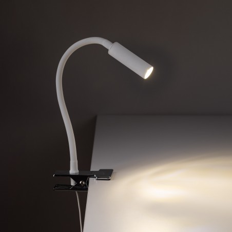 NOWOŚĆ 16024LAGOS WHITE KINKIET KLIPS 1  Tk Lighting