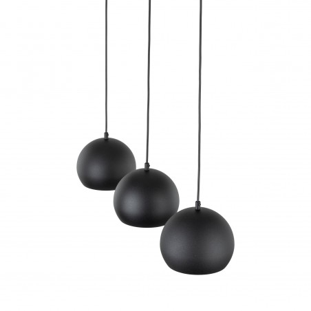 NOWOŚĆ 10169ZOE BLACK LAMPA WISZACA 3 S Tk Lighting