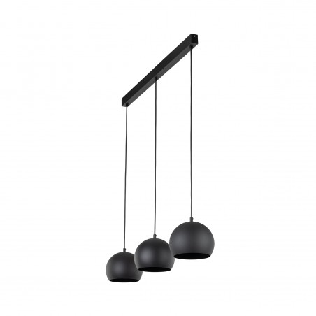NOWOŚĆ 10169ZOE BLACK LAMPA WISZACA 3 S Tk Lighting