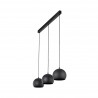 NOWOŚĆ 10169ZOE BLACK LAMPA WISZACA 3 S Tk Lighting