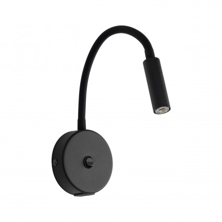 NOWOŚĆ 10200LAGOS BLACK  KINKIET 1  USB Tk Lighting