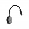 NOWOŚĆ 10200LAGOS BLACK  KINKIET 1  USB Tk Lighting