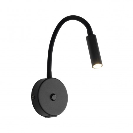 NOWOŚĆ 10200LAGOS BLACK  KINKIET 1  USB Tk Lighting