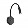 NOWOŚĆ 10200LAGOS BLACK  KINKIET 1  USB Tk Lighting