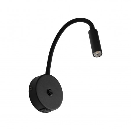 NOWOŚĆ 10200LAGOS BLACK  KINKIET 1  USB Tk Lighting