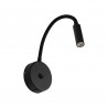 NOWOŚĆ 10200LAGOS BLACK  KINKIET 1  USB Tk Lighting