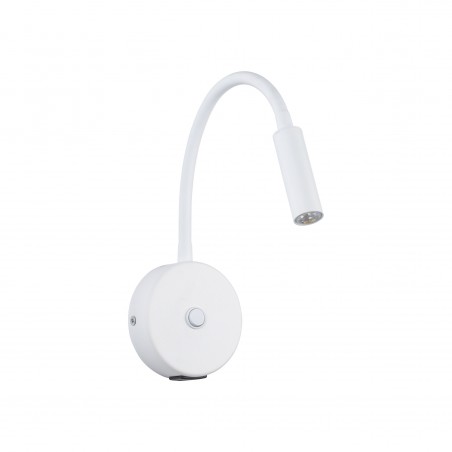 NOWOŚĆ 10202LAGOS WHITE KINKIET 1 USB Tk Lighting