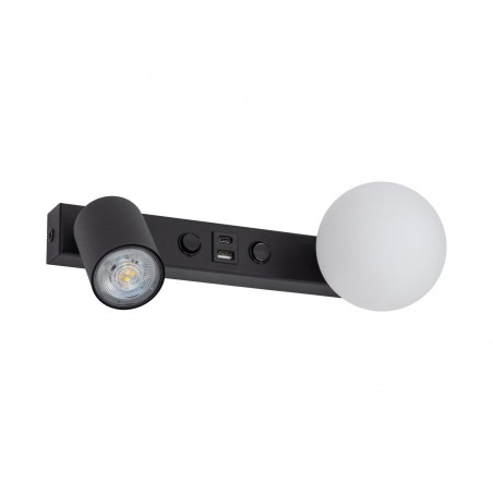 NOWOŚĆ 10152VOX KINKIET 2 + ŁADOWARKA USB Tk Lighting