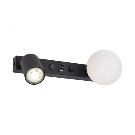 NOWOŚĆ 10152VOX KINKIET 2 + ŁADOWARKA USB Tk Lighting