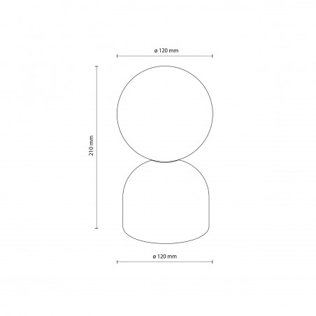 NOWOŚĆ 16038MIKI BEIGE LAMPKA NOCNA 1 Tk Lighting