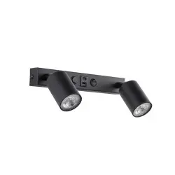 NOWOŚĆ 10277TOP BLACK 2 KINKIET Z USB Tk Lighting