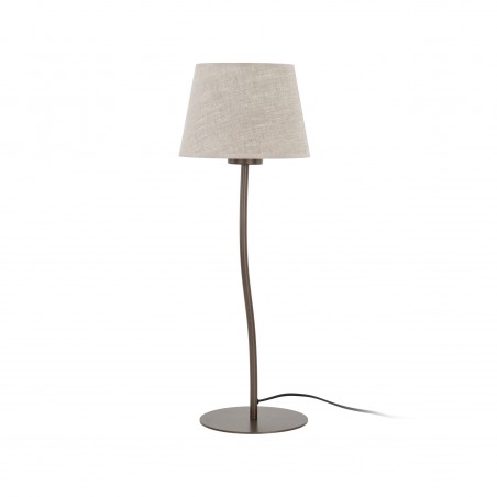 NOWOŚĆ 16027NICOLA BROWN LAMPKA NOCNA 1 S Tk Lighting