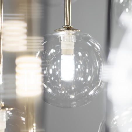 NOWOŚĆ 10182AURORA TRANSPARENT LAMPA WISZĄCA 16  Tk Lighting