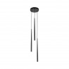 NOWOŚĆ 10113PIANO BLACK LAMPA WISZACA 3 Tk Lighting