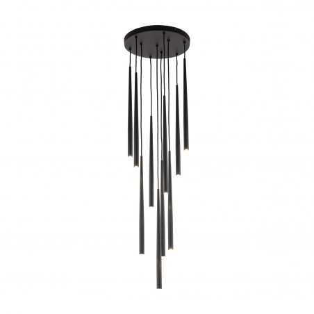 NOWOŚĆ 10114PIANO BLACK LAMPA WISZACA 10 Tk Lighting