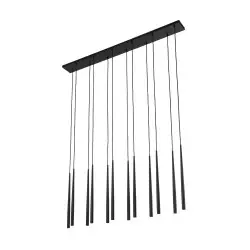NOWOŚĆ 10115PIANO BLACK LAMPA WISZACA 12 Tk Lighting