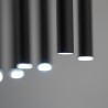 NOWOŚĆ 10115PIANO BLACK LAMPA WISZACA 12 Tk Lighting