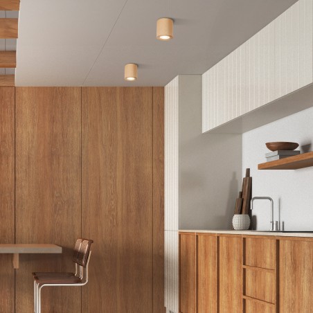 NOWOŚĆ 10121EVE WOOD BUK LAMPA SUFITOWA 1 Tk Lighting