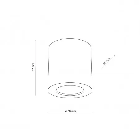 NOWOŚĆ 10121EVE WOOD BUK LAMPA SUFITOWA 1 Tk Lighting