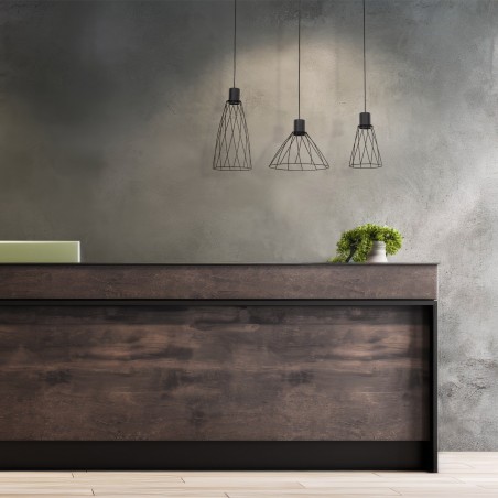 NOWOŚĆ 10149MODESTO BLACK LAMPA WISZACA 3 Tk Lighting