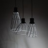 NOWOŚĆ 10149MODESTO BLACK LAMPA WISZACA 3 Tk Lighting