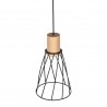 NOWOŚĆ 10155MODESTO WOOD SOSNA LAMPA WISZACA 1 Tk Lighting
