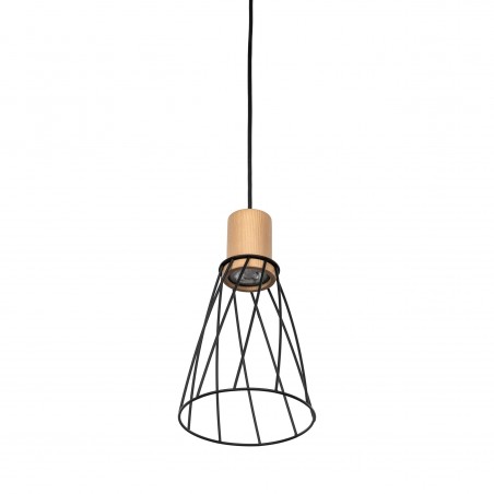 NOWOŚĆ 10155MODESTO WOOD SOSNA LAMPA WISZACA 1 Tk Lighting