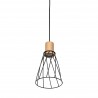 NOWOŚĆ 10155MODESTO WOOD SOSNA LAMPA WISZACA 1 Tk Lighting