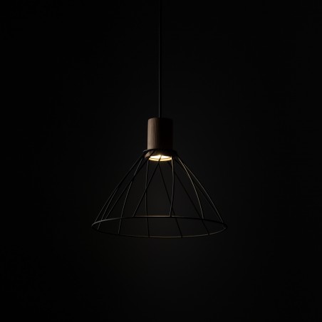 NOWOŚĆ 10156MODESTO WOOD SOSNA LAMPA WISZACA 1 Tk Lighting