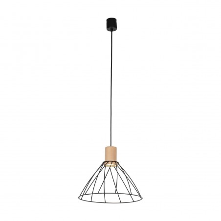 NOWOŚĆ 10156MODESTO WOOD SOSNA LAMPA WISZACA 1 Tk Lighting