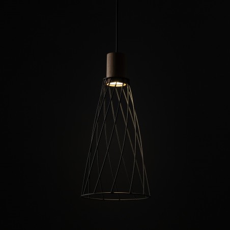 NOWOŚĆ 10157MODESTO WOOD SOSNA LAMPA WISZACA 1 Tk Lighting