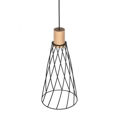 NOWOŚĆ 10157MODESTO WOOD SOSNA LAMPA WISZACA 1 Tk Lighting