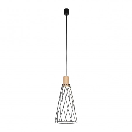 NOWOŚĆ 10157MODESTO WOOD SOSNA LAMPA WISZACA 1 Tk Lighting