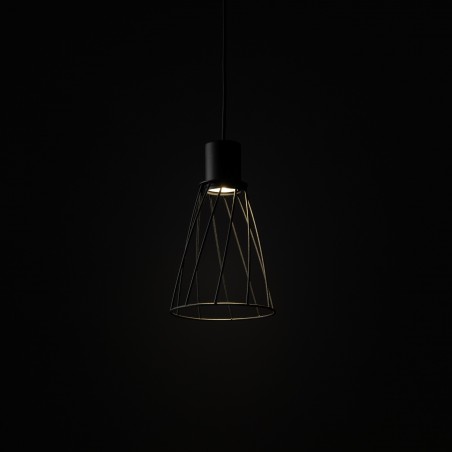 NOWOŚĆ 10159MODESTO BLACK LAMPA WISZACA 1 Tk Lighting