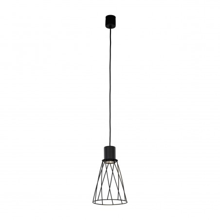 NOWOŚĆ 10159MODESTO BLACK LAMPA WISZACA 1 Tk Lighting