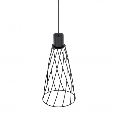 NOWOŚĆ 10161MODESTO BLACK LAMPA WISZACA 1 Tk Lighting