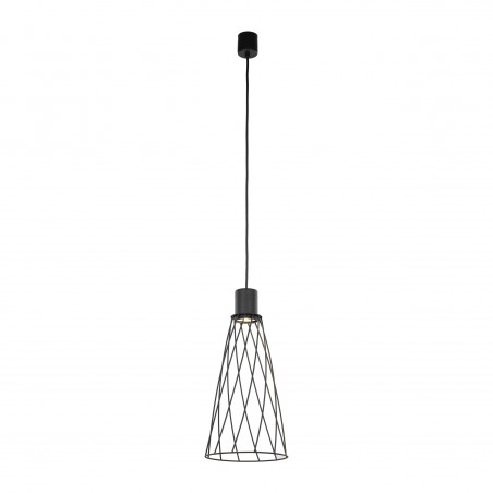 NOWOŚĆ 10161MODESTO BLACK LAMPA WISZACA 1 Tk Lighting